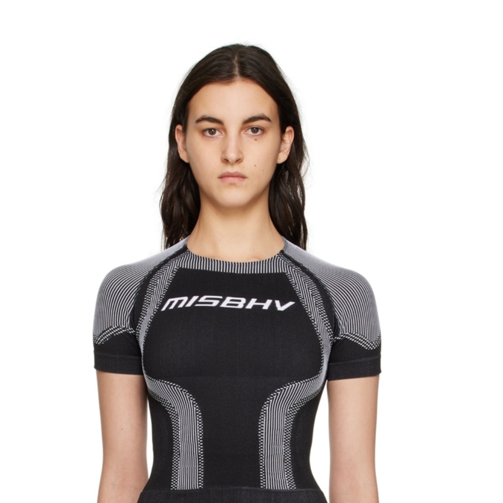 MISBHV Black & White Striped Sport set